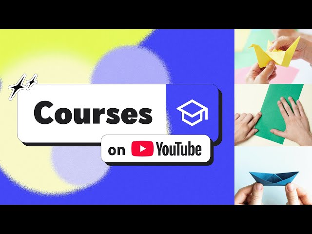 How to create a Course in YouTube Studio