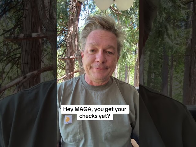 Hey MAGA, you guys get your checks is yet?