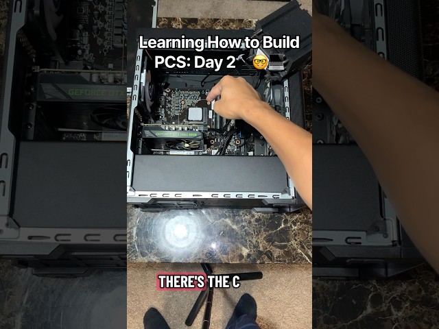 I’ve never put thermal paste in a pc! #fyp #viral #cpu #gamingpc #blowthisup #learning #subscribe