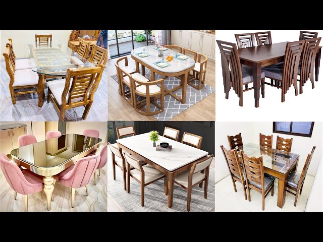 Luxury wooden Dining table Design Ideas 2025  | Modern dining table with chairs design 2025