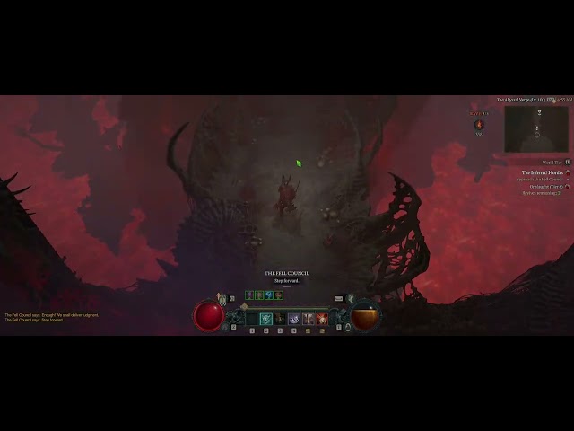 D4 S5 Rupture Barb t6 infernal hordes council members takes time