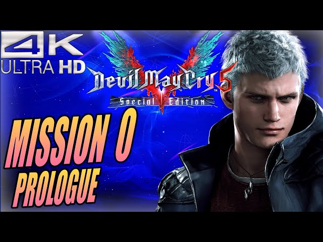Devil May Cry 5 Special Edition (PS5) - MISSION 0 PROLOGUE (4K/60FPS)
