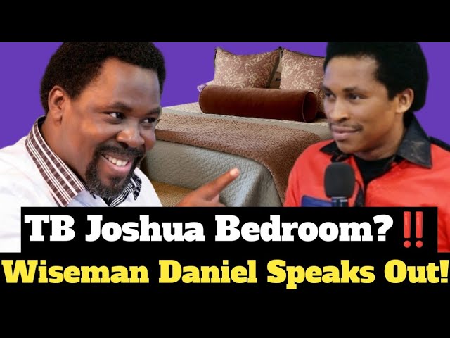 Shocking! What Wiseman Daniel Exposed About Prophet TB Joshua’s Bedroom #tbjoshua 