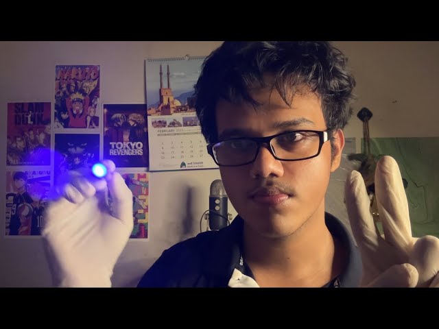 6 Minutes ASMR Fast Cranial Nerve Test 