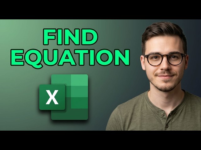 How to Find The Equation of a Line in Microsoft Excel [2026 Quick Guide]