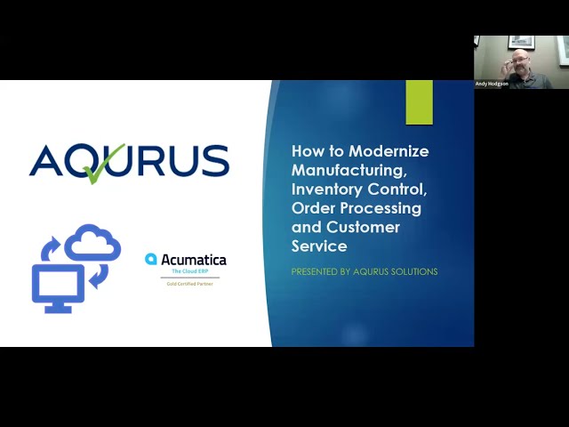 Acumatica Cloud ERP Implementation Success Story - Live Interview Leading Acumatica Partner