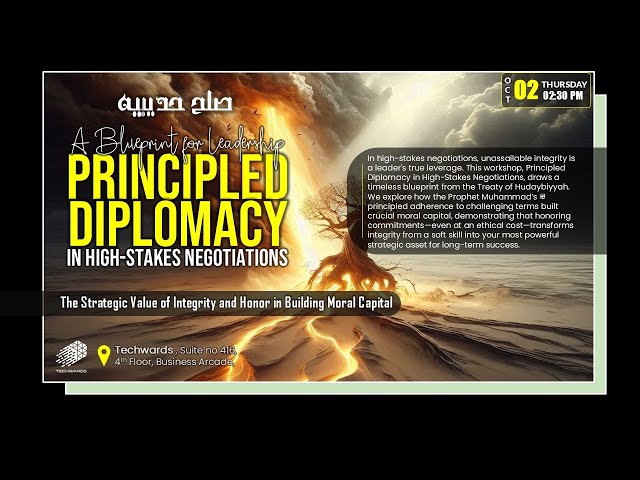 New | Principled Diplomacy in High Stakes Negotiations | Series of Treaty of al-Hudaybiyyah