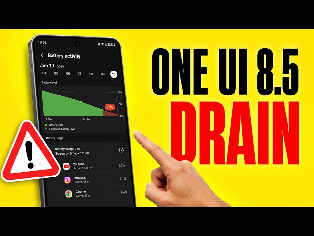 Samsung One UI 8 5 Battery Drain Fix – 15 Settings to Improve Battery Life