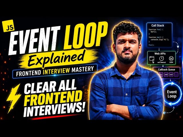 JavaScript Event Loop Finally Explained | Frontend Interview Mastery | Day 1