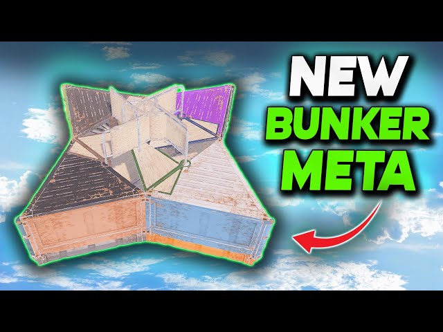 The NEW BEST BUNKER META In Rust | Building Tutorial Rust 2023