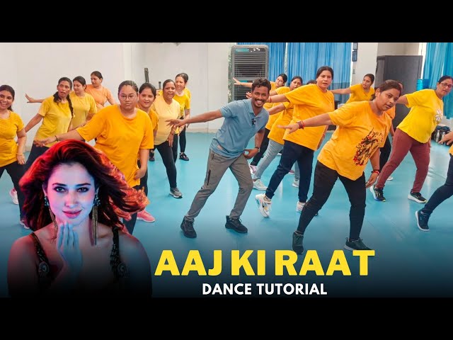 Aaj Ki Raat Dance Tutorial Video | Vivek Sir