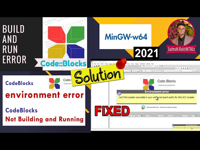 Codeblocks can't build and run any code 2021🔥 | Can't find compiler executable Problem solution 🟢
