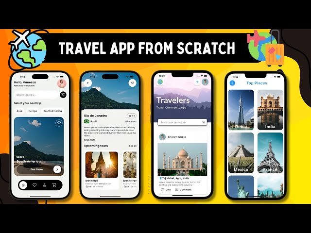 🏝️🔥 Flutter Travel App Tutorial | Build in 60 Minutes!