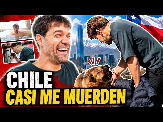 FUIMOS A CHILE Y CASI ME MUERDE UN PERRO 🇨🇱 | JUAN DAVILA GIRA LATAM VLOG #2