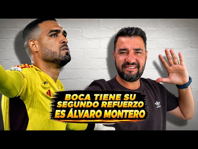 BOCA SECURES SECOND SIGNING: ÁLVARO MONTERO. 6/26/26: HAPPY 15TH 😂.