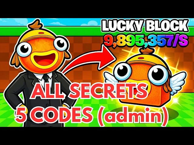 Be A Lucky Block [TYCOON] MAP FORTNITE CREATIVE Ferins FIND ALL SECRETS CODES (admin brainrot) smuti