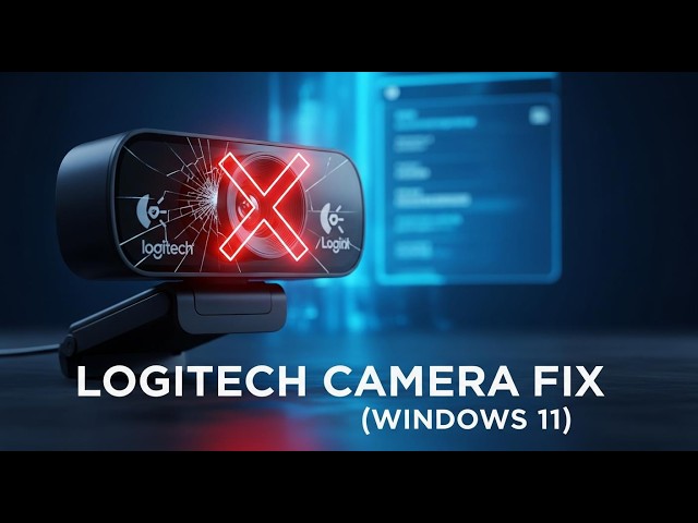 How to Fix Logitech Camera Not Working in Windows 11