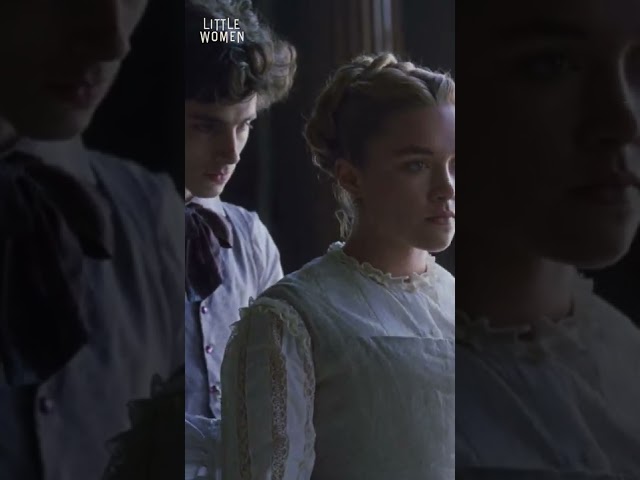Little Women - Laurie and Amy's Intimate Moment ((Timothée Chalamet,Florence Pugh #shorts #short)