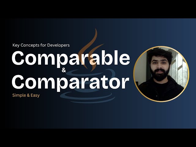 Comparable vs Comparator in Java | Easy Explanation with Examples