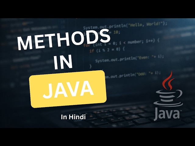 Methods in Java - Hindi
