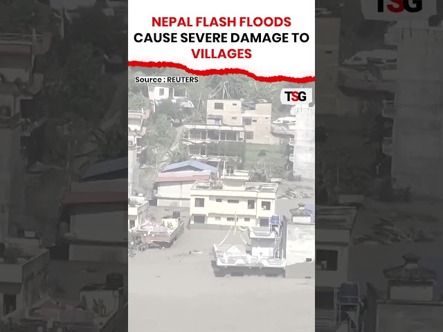 Nepal Flood Disaster: Rasuwa Ravaged By Massive Floods | Aerial View | TSG