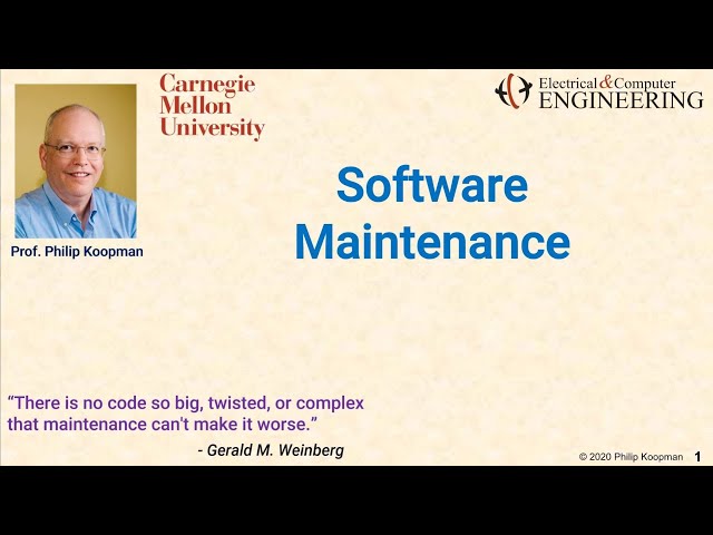 L22 Software Maintenance