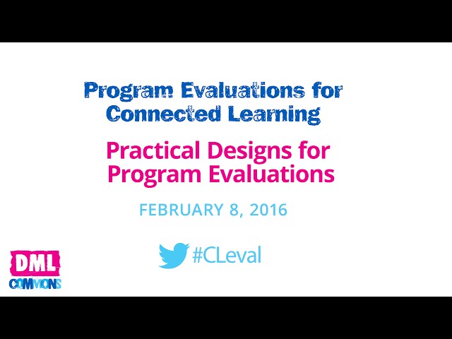 Practical Designs for Program Evaluation (Session 3)