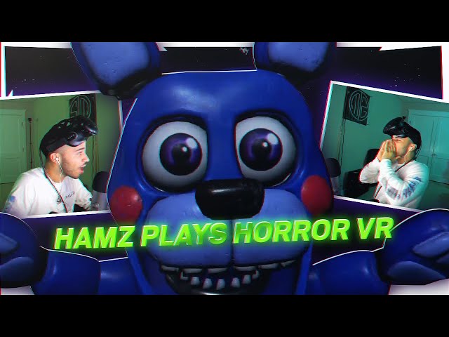 HAMLINZ GETS SCARED IN VR (Five Nights at Freddy's)