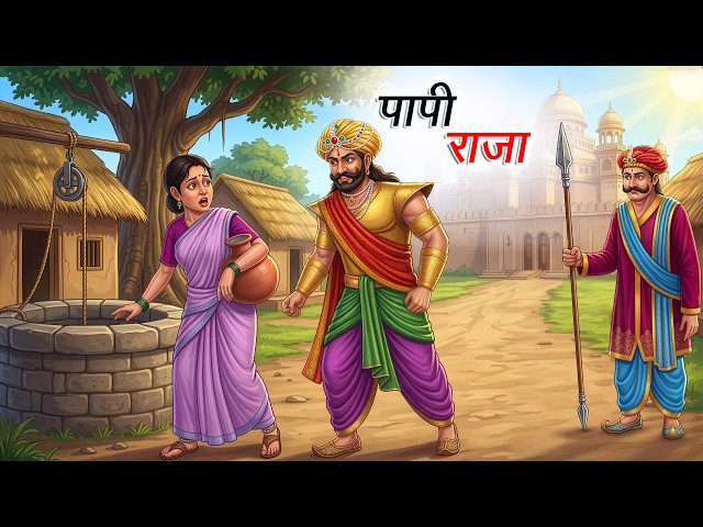 पापी राजा | Papi Raja | Hindi Kahaniya | Animated Stories