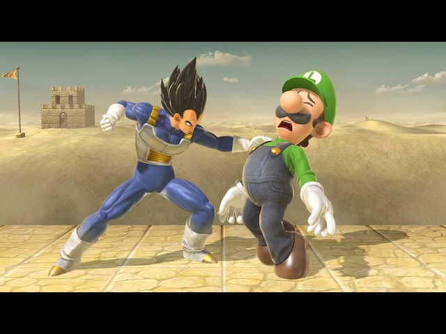 Vegeta CRASHES Into Smash Bros Ultimate