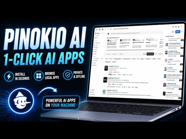 Pinokio AI Explained: Install Local AI Apps With One Click!