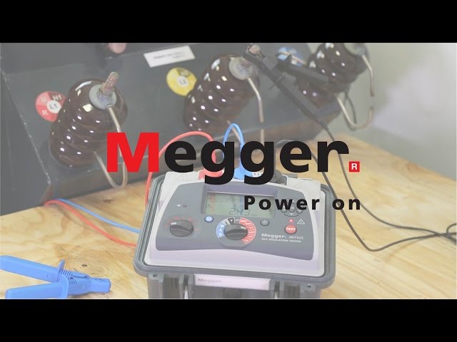 Megger Insulation Testers MIT525 over 5 kV - The industrial tester range