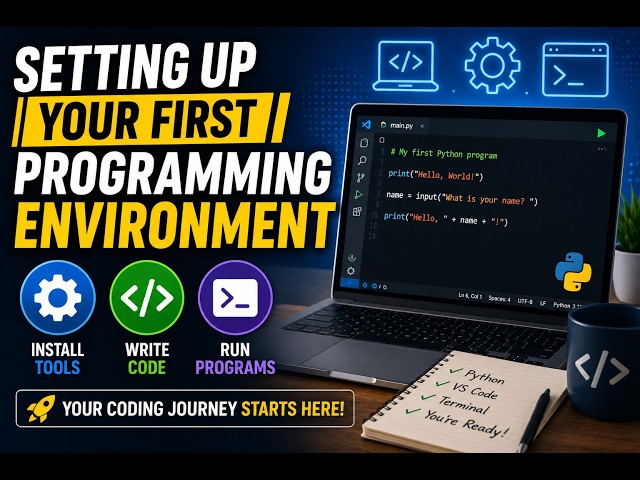 Setting Up Your First Programming Environment