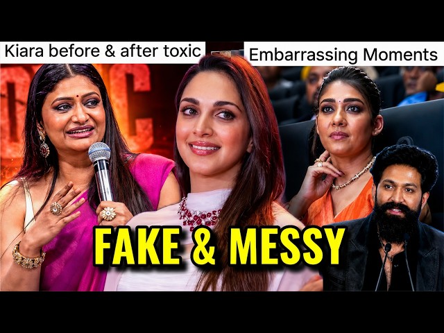 KIARA ADVANI, GEETU MOHANDAS & YASH'S EMBARRASSING SPEECH: KIARA BEFORE & AFTER TOXIC
