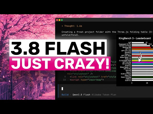 Qwen 3.8 Flash Next (Fully Tested & VS GLM-5.3 Flash): You can run it LOCALLY! & IT"S CRAZY!