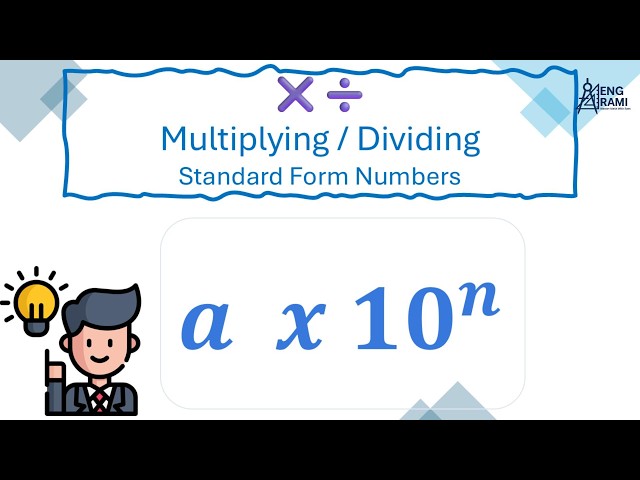 Multiply & Divide Standard Form ⚡📊 | Easy Power Rules!