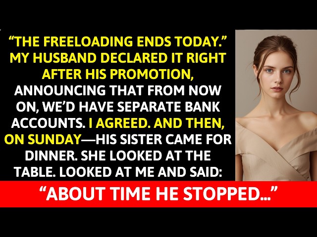 My Husband Called Me a “Freeloader” After His Promotion — So I Let Him Pay for Everything Himself