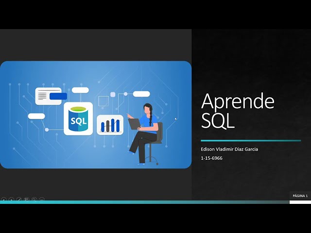 Aprende SQL, Tutoria de Adm. de Base de Datos