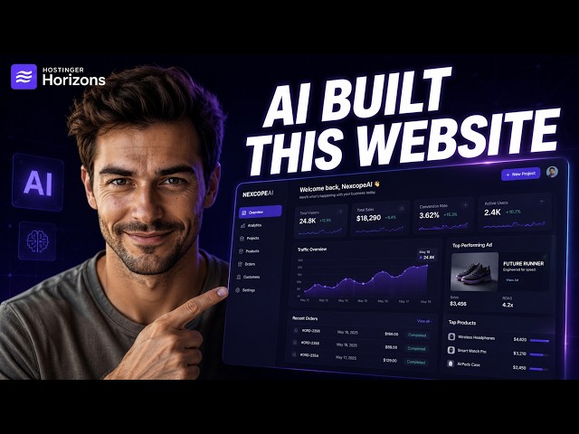 Hostinger Horizons Review: I Built a Passive Income Website With AI (No Coding)