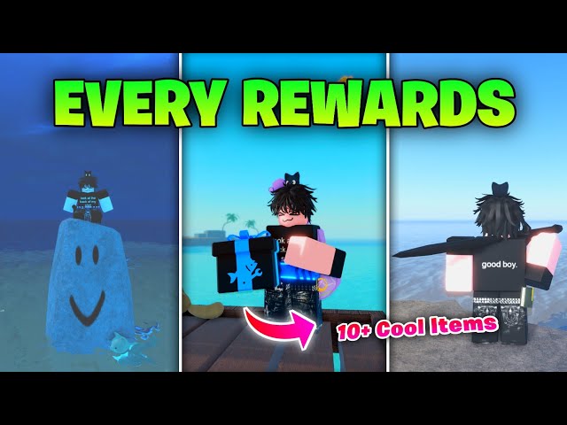 Showcasing Every Developer Gift Item Rewards in FISCH