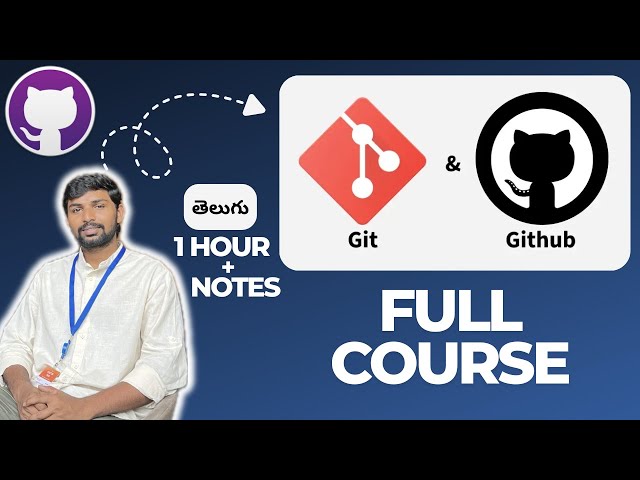 The FASTEST Way to Master Git and GitHub| Telugu