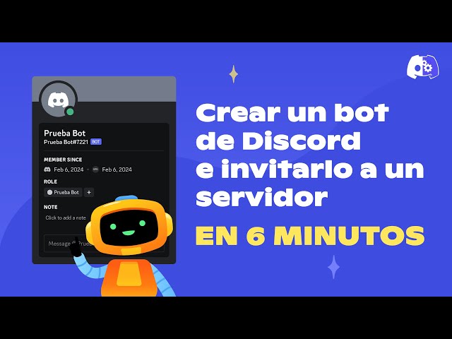 Crear un Bot de Discord e invitarlo a un servidor - Actualizado 2025 | Discord Bots