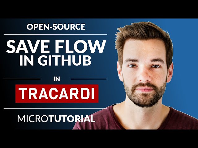Save Tracardi workflow in GitHub