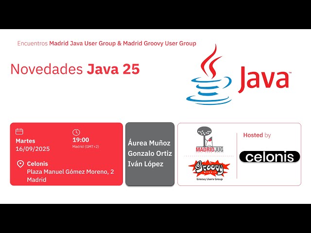 Novedades Java 25