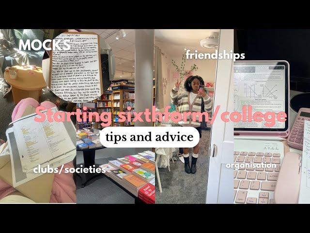 The Ultimate Year 12 Survival Guide || Sixth Form & College Tips