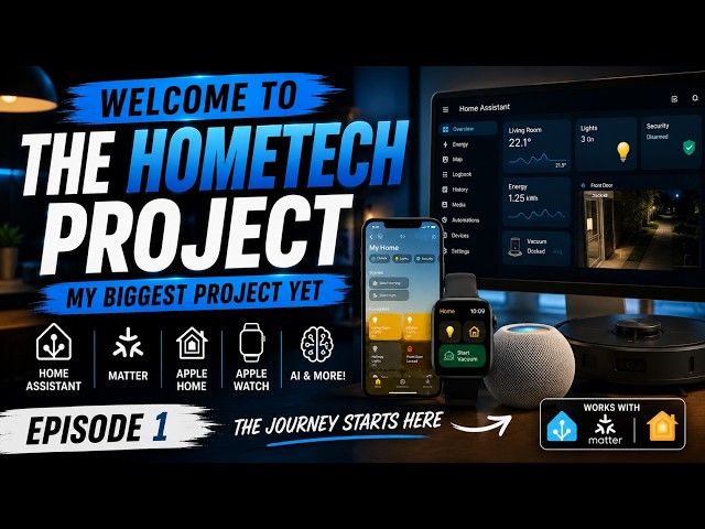 Welcome to My HomeTech Project Ep.1