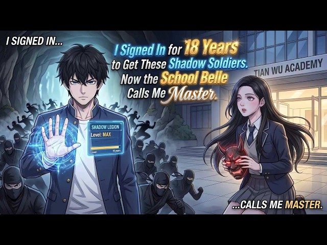I Signed In for 18 Years to Get These Shadow Soldiers. Now the School Belle Calls Me Master.