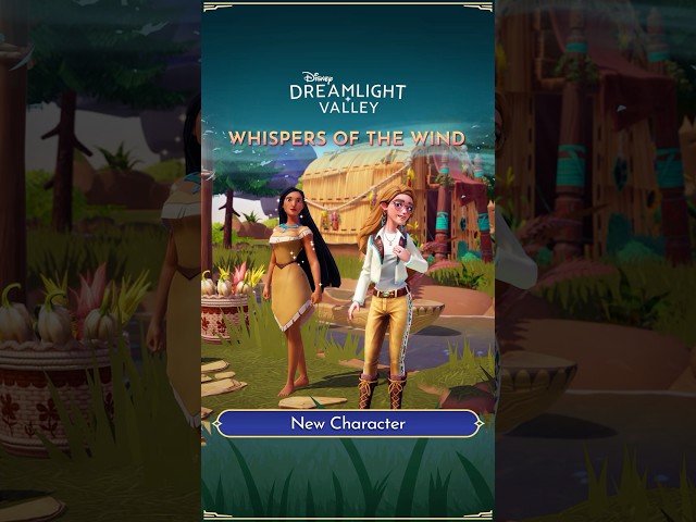 New Character Reveal | Disney Dreamlight Valley -- Whispers of the Wind Update
