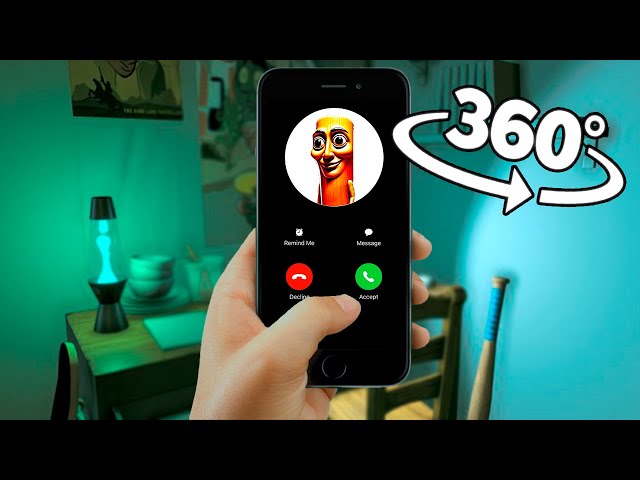 360° Tung Tung Tung Sahur - Call for you in 360°VR video 4K