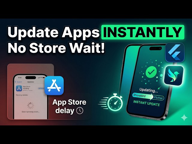 This Flutter Tool Lets You Update Apps WITHOUT App Store Approval 🤯